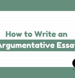 How Write argumentative essay