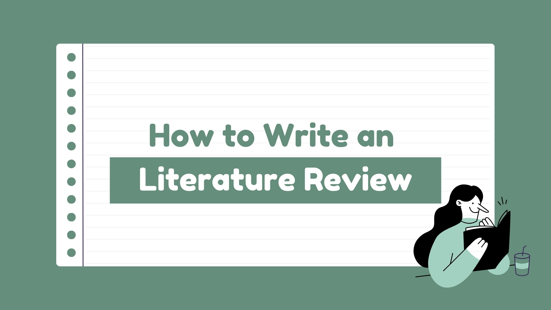 how to write a literature review