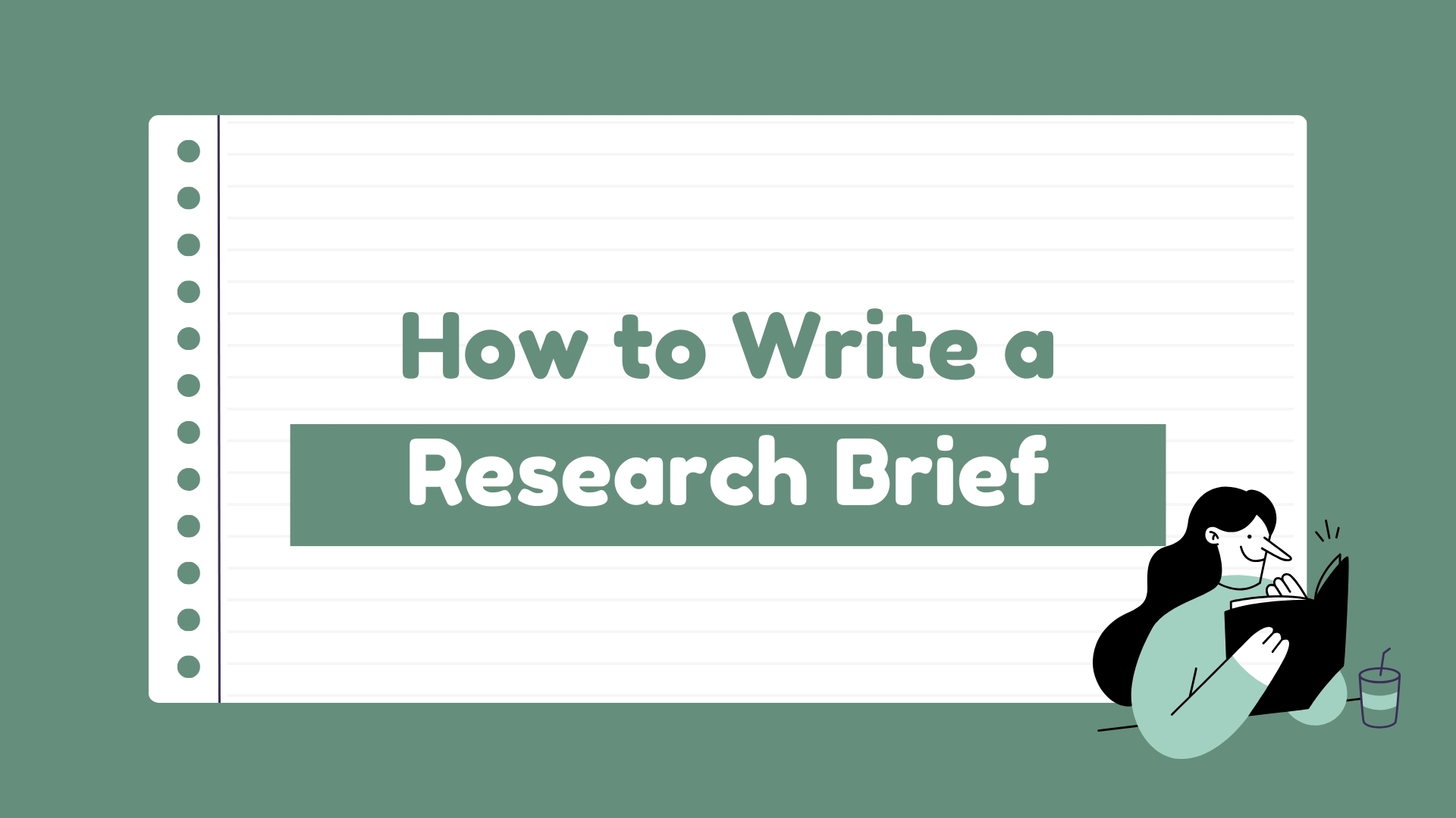 how to write a research brief