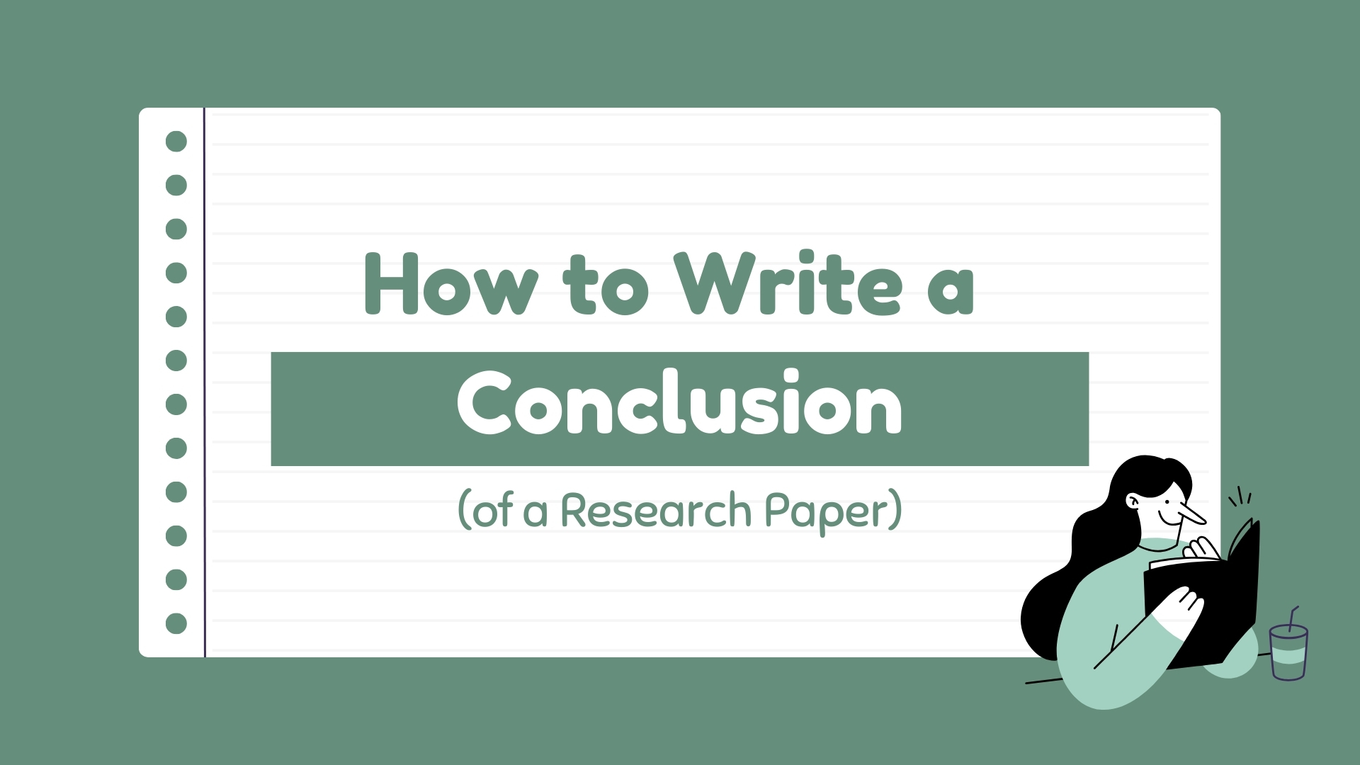 How Write research conclusion
