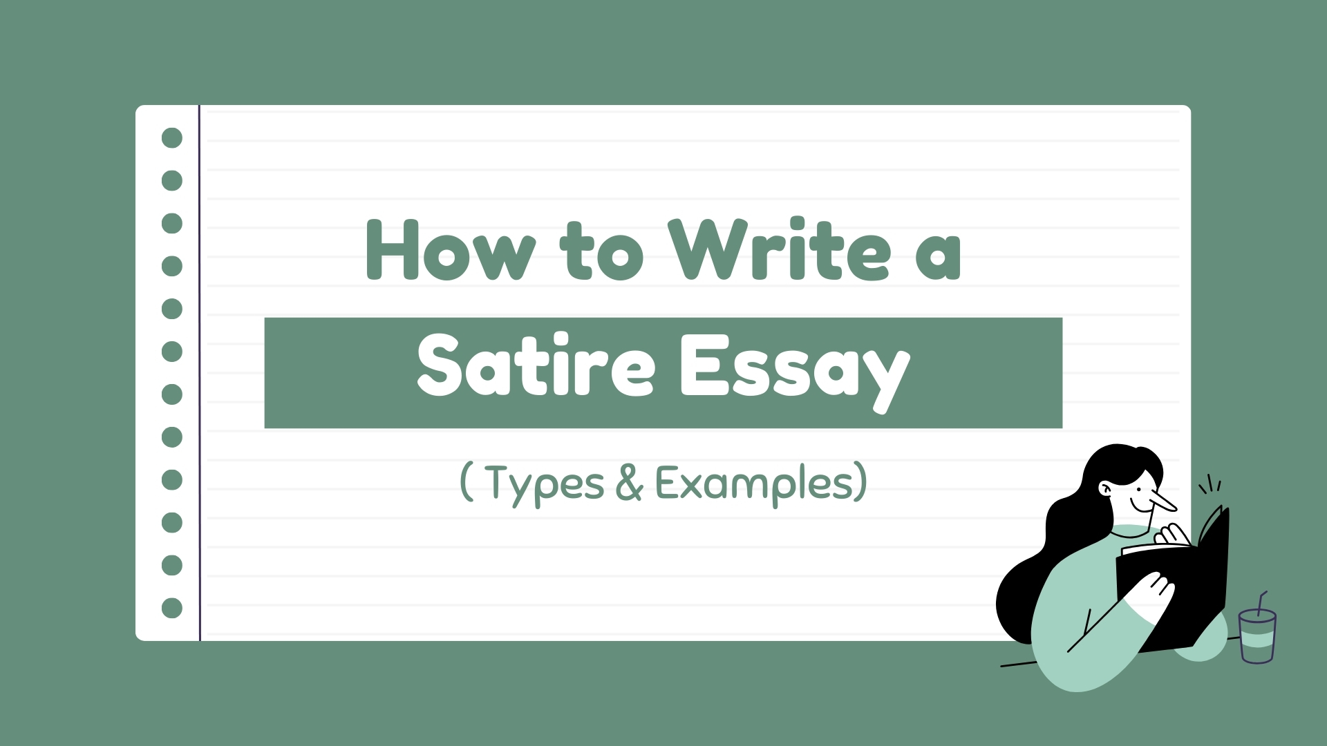 how to write a satire essay