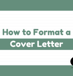 How format cover letter