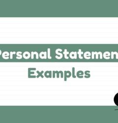 personal statement examples