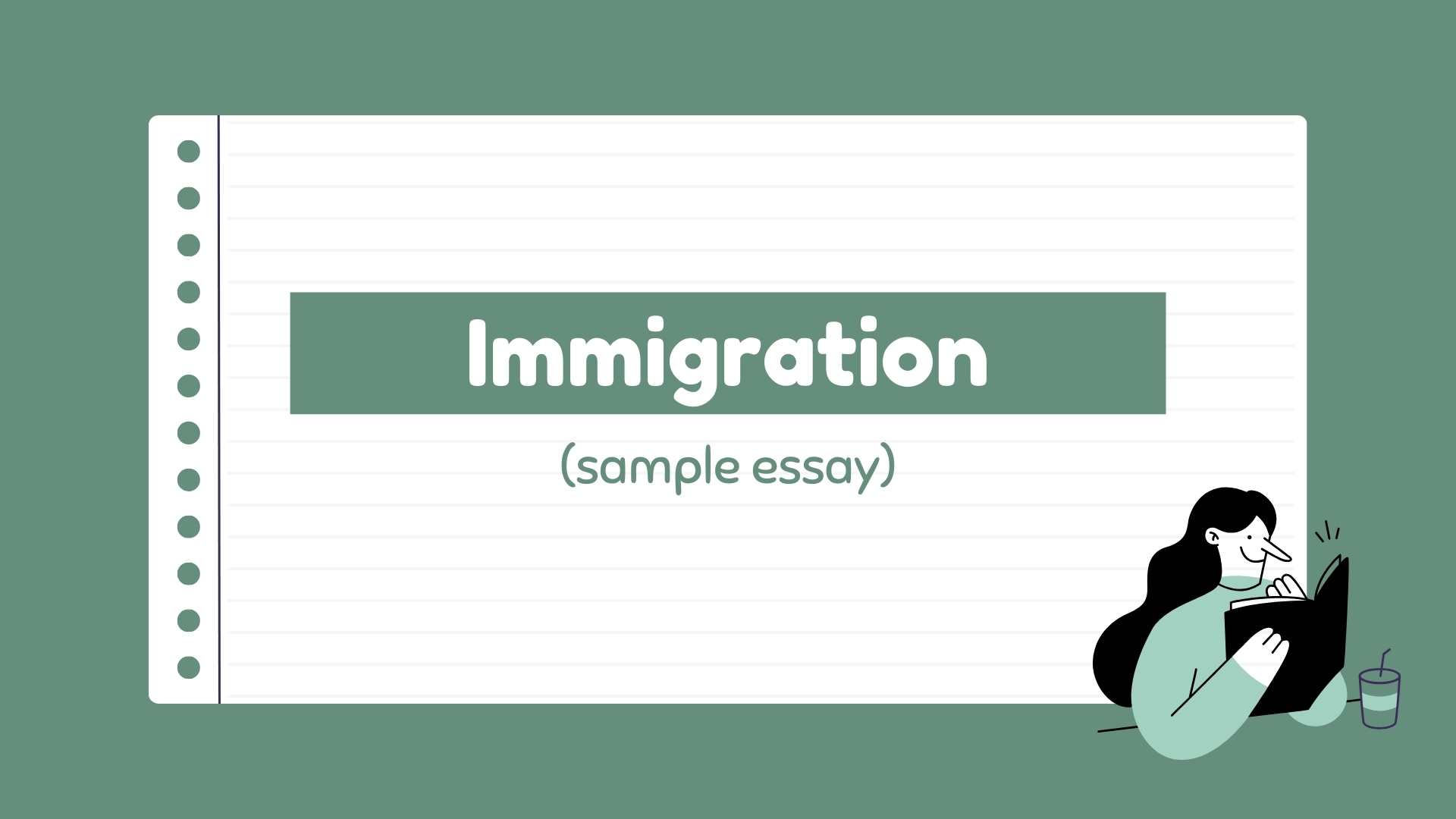 sample essay on immigration