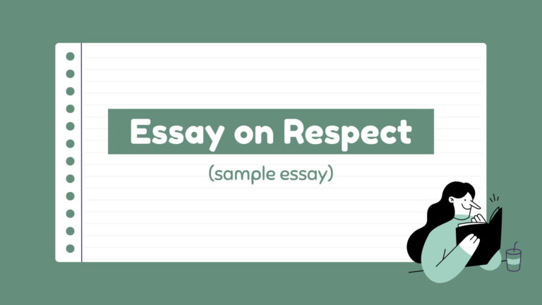 college essay on respect