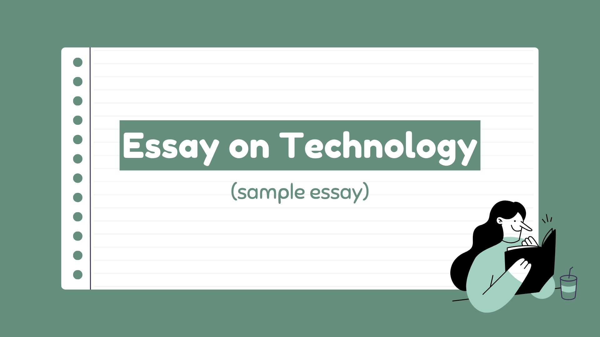 sample essay on technology