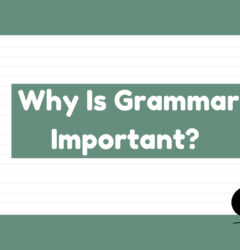 Why is grammar important