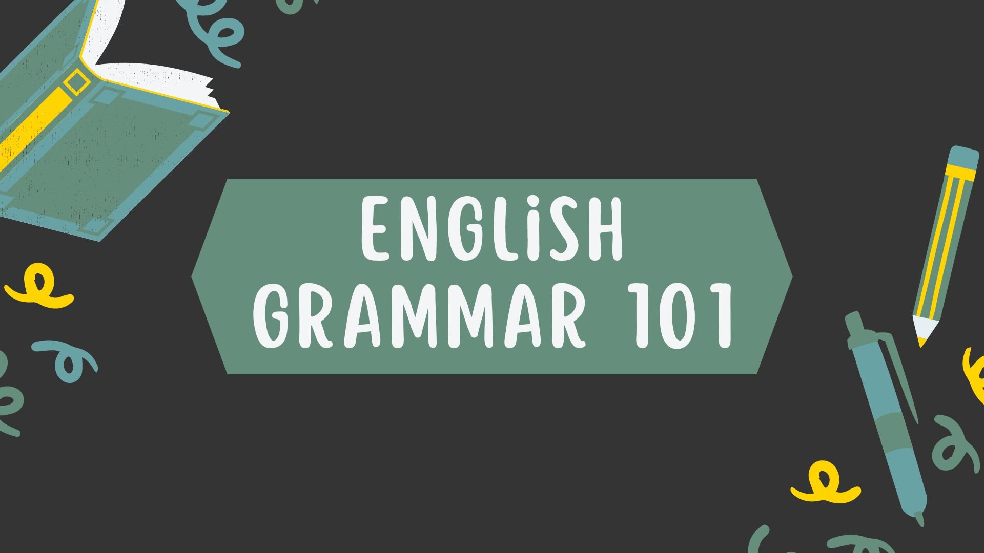 English Grammar 101