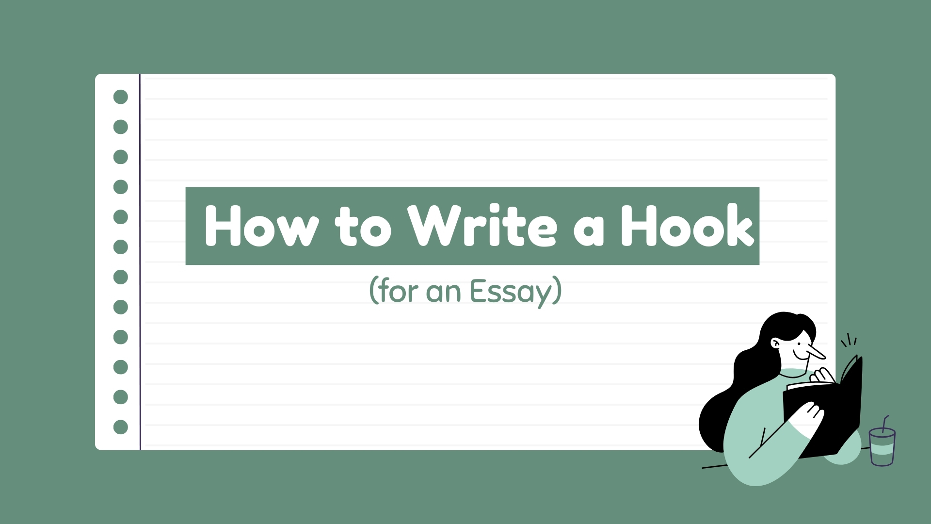 how to write an hook for an essay