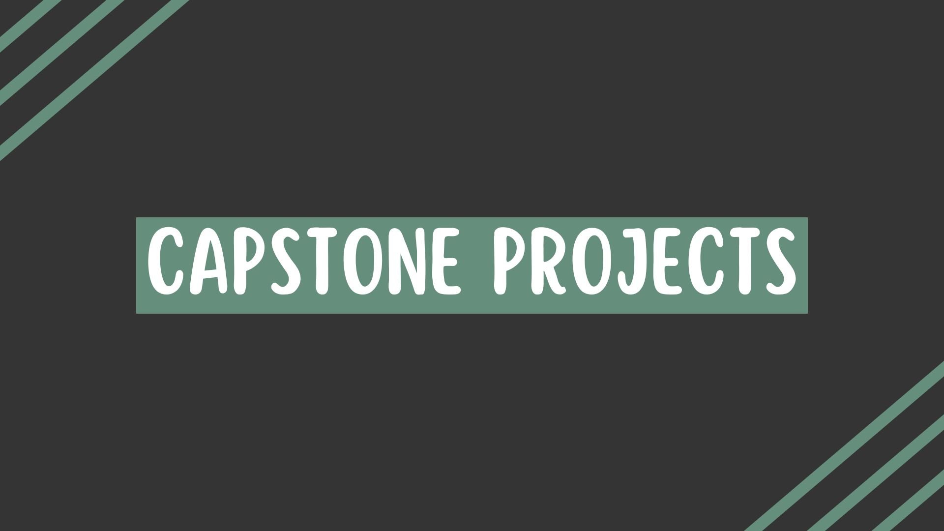 Capstone Project