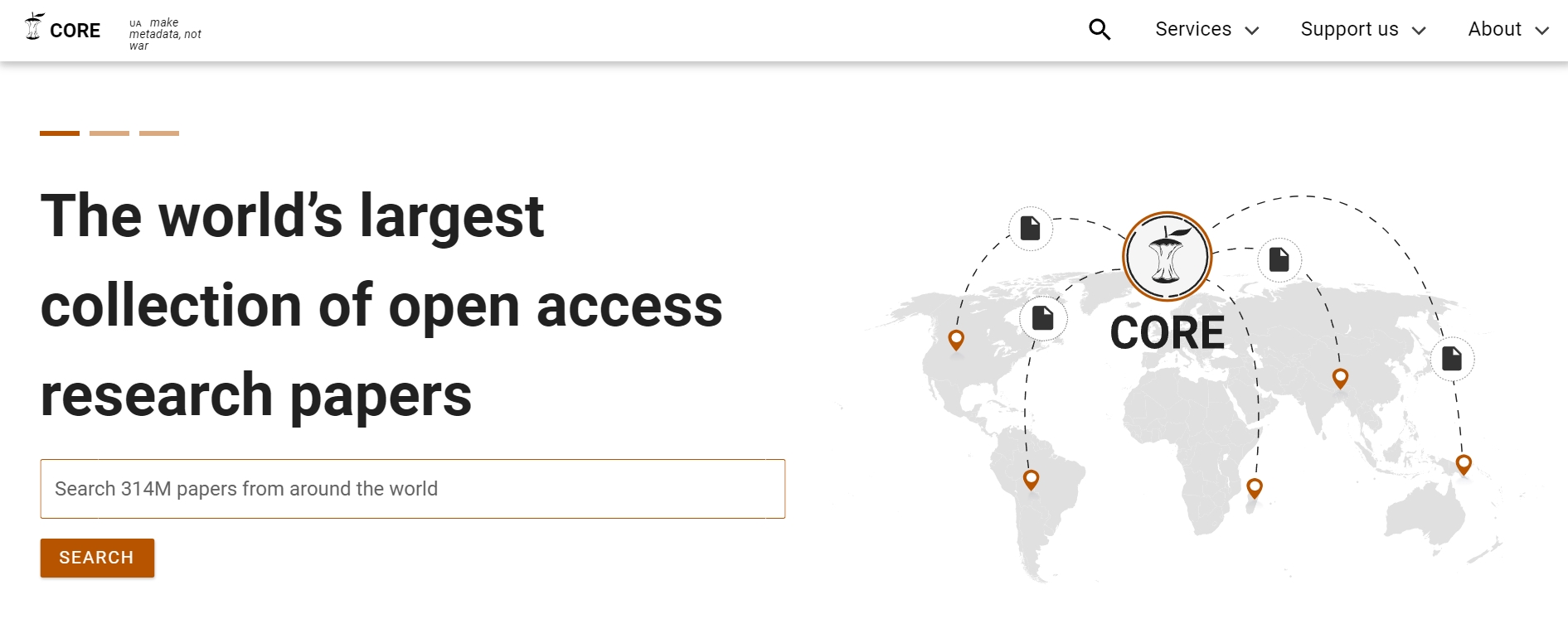 CORE: The World's Largest Aggregator of Open Access Research Papers