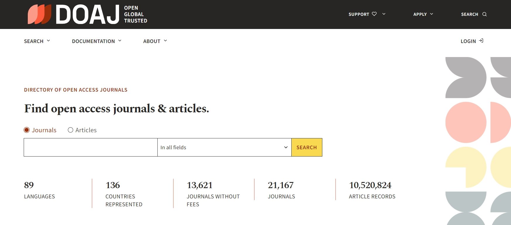 DOAJ: The Directory of Open Access Journals